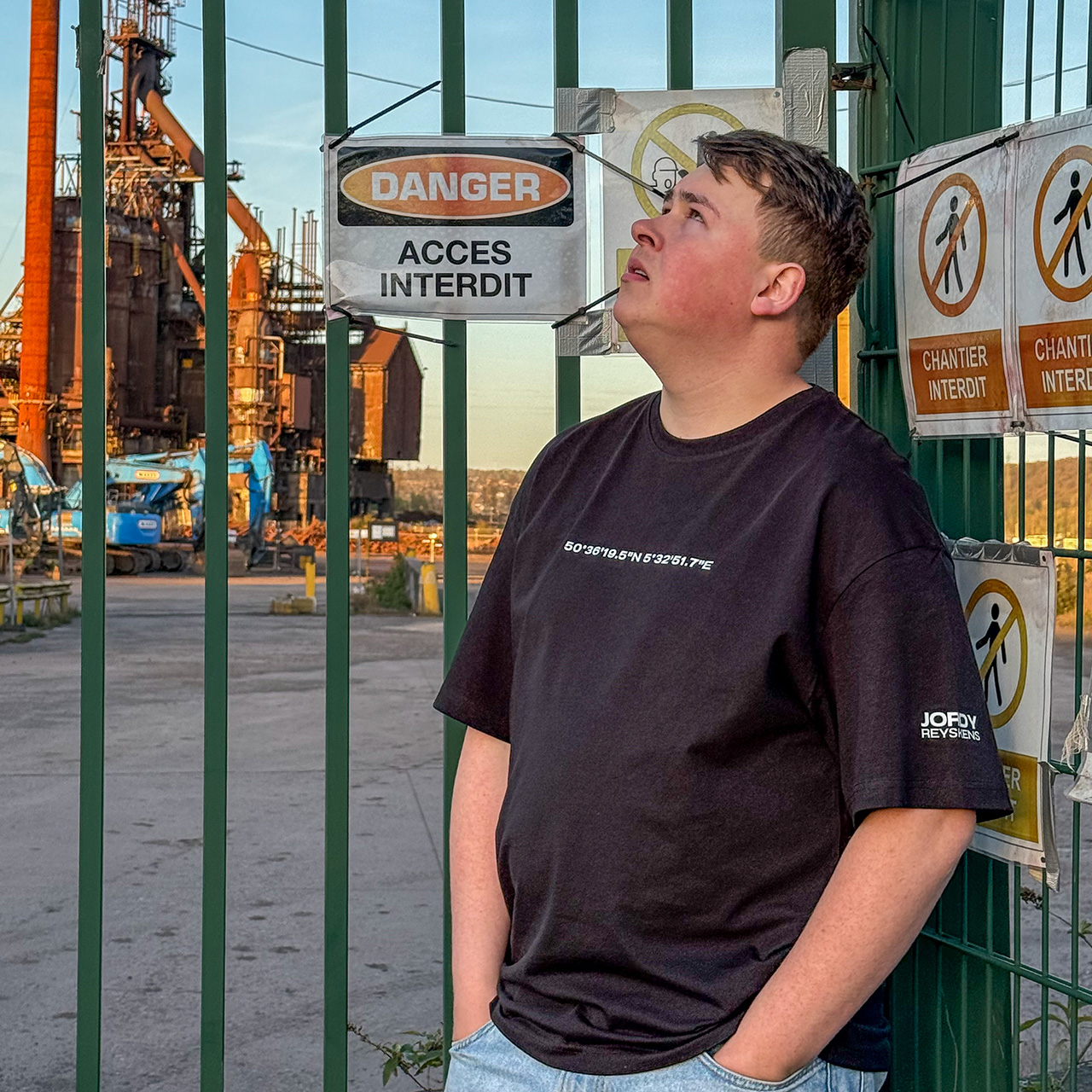 Jordy Reyskens HFB Tshirt Oversized | Black - Image 2