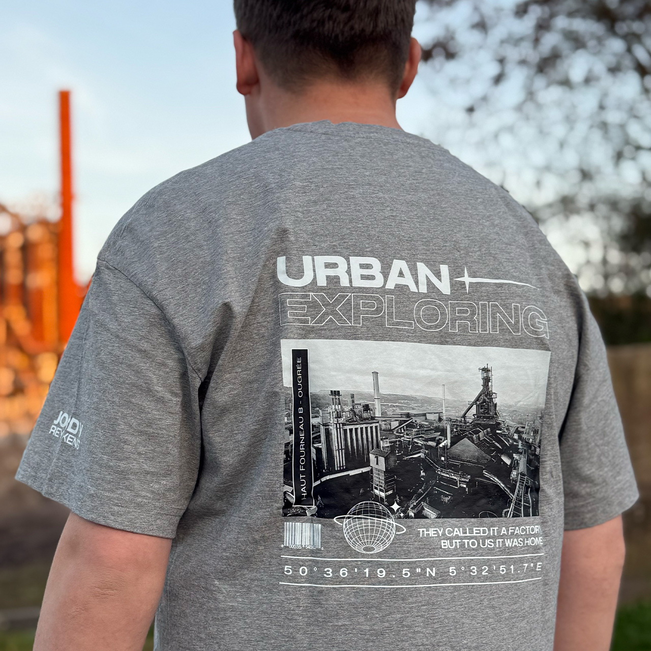 Jordy Reyskens HFB Tshirt Oversized | Gray